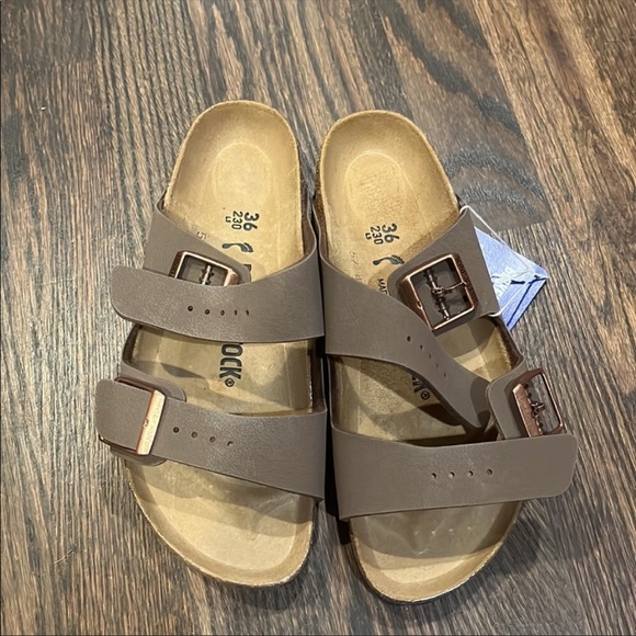 Birkenstock Women’s Arizona Mocha Sandals - Picture 3 of 5